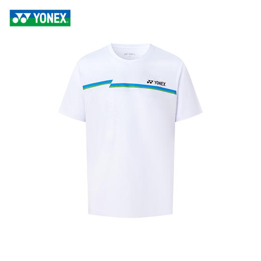 2025新款尤尼克斯YONEX羽毛球服速干上衣比赛服 115075BCR/215075BCR男女款短袖 商品图3