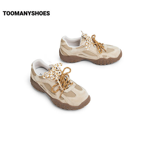 Toomanyshoes银河情书复古运动休闲跑鞋厚底增高老爹鞋 商品图5
