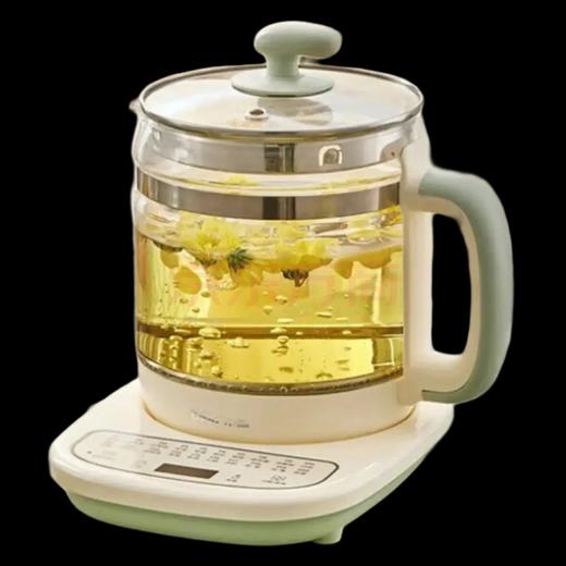 小熊（Bear）养生壶 1.5L 高硼硅玻璃 20大菜单 多段保温 微电脑显示 12小时预约 YSH-D15T3 商品图0