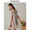 MAXRIENY连衣裙碎花气质修身显瘦夏季(货号:MC88DR320) 商品缩略图2