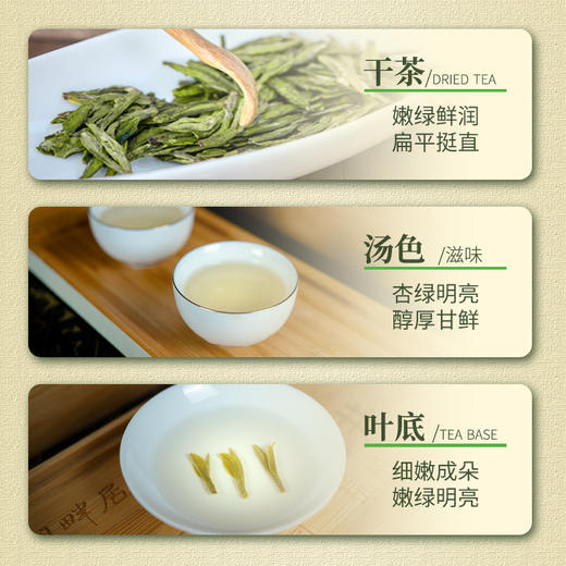 【新茶上市】湖畔居2025春茶明前精品西湖龙井小方罐礼盒装正宗绿茶叶80g 商品图3
