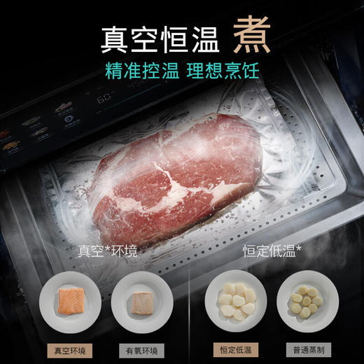 西门子（SIEMENS）智魔方pro智瞳款 嵌入式蒸烤箱一体机 五合一 50L大容量易清洁 家用国家补贴CS3T7MPG5W 商品图6