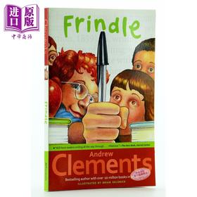 【中商原版】Andrew Clements 我们叫它粉灵豆Frindle 英文原版 安德鲁 克莱门斯美国经典校园小说 儿童文学 少儿英语课外读物