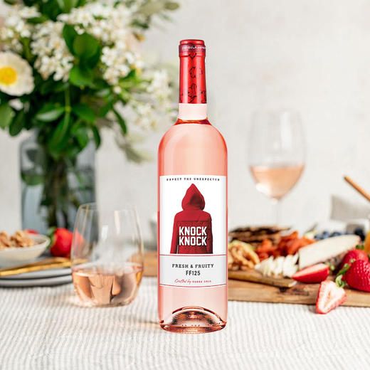 【新品】西班牙进口 奥兰小红帽清爽桃红葡萄酒(FF125)11.5度750ml 爆汁草莓 商品图2