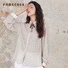 Famecoco原创文艺范衬衫娃娃领领口刺绣减龄春秋款FAB6BH025 商品缩略图2