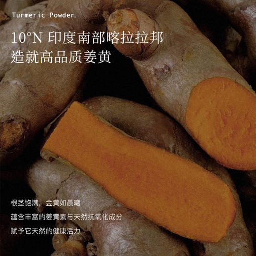 Blackwood印度姜黄粉 抗火火饮食明星食材 商品图3