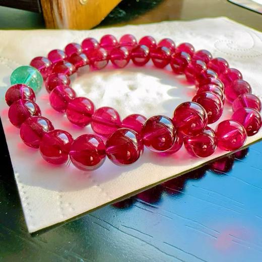 8mm-9mm多圈红碧玺手链 商品图1