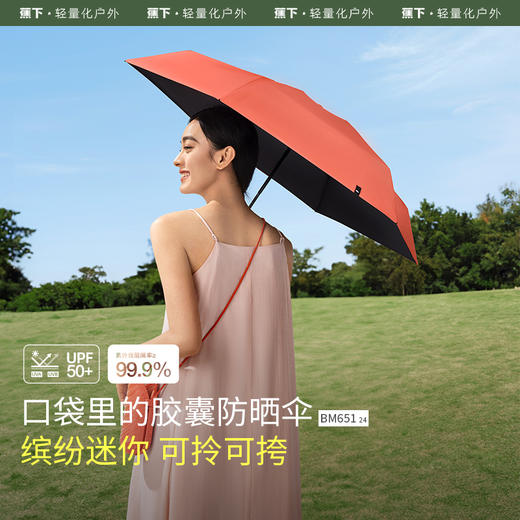 蕉下五折黑胶防晒伞BM65124 商品图0