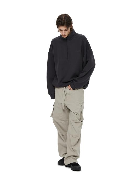 WassupHouse 半拉链空气层卫衣 商品图0