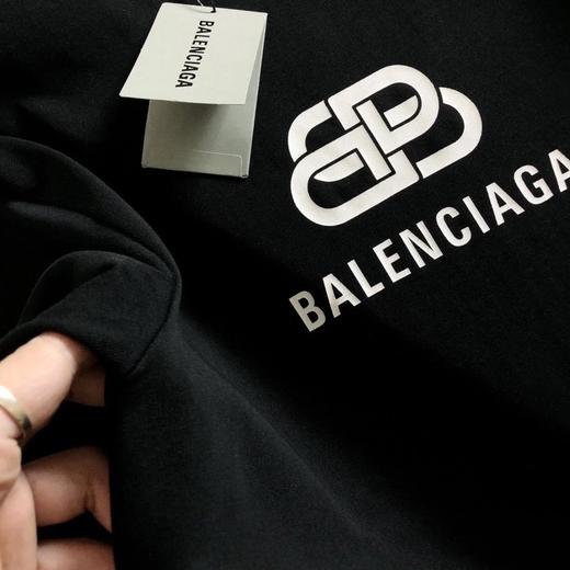 巴黎世家短袖锁扣短袖🔗印花T恤 精梳全棉面料 商品图5