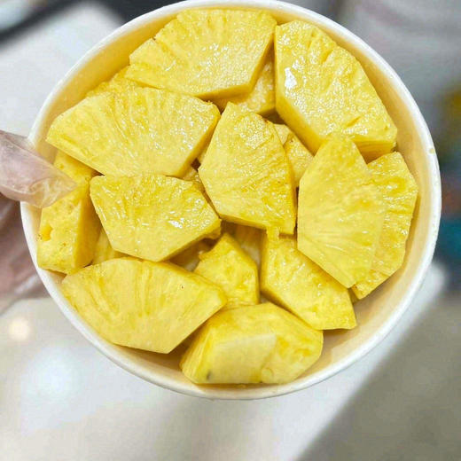 【金钻凤梨】酸甜比例完美，香味浓郁，甜嫩多汁，海南树上熟凤梨 商品图5