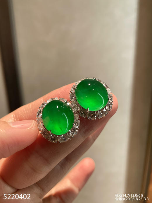 绿蛋耳钉【5220402】具体价格微信咨询 商品图1