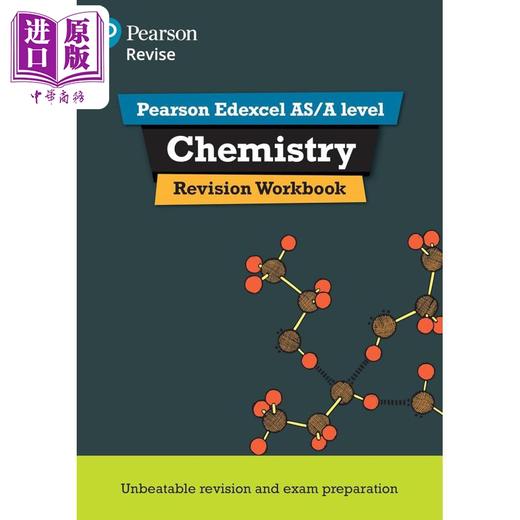 【中商原版】Pearson Revise 培生爱德思AS & Alevel化学复习练习册 Edexcel Chemistry Revision Workbook 2025 2026 exams 商品图0
