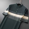 【棉质】【DWP】大依优型大码短袖POLO衫翻领体恤加肥加大男士大号弹力透气舒适夏季半袖 商品缩略图5