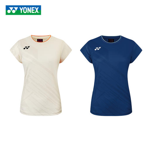 YONEX尤尼克斯羽毛球服大赛服球迷款 透气速干短袖10661CR 20877CR短袖 商品图3