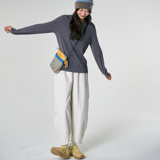 雀说【度假】女装出游度假宽松舒适慵懒休闲舒适运动上衣AL86-323 商品图3