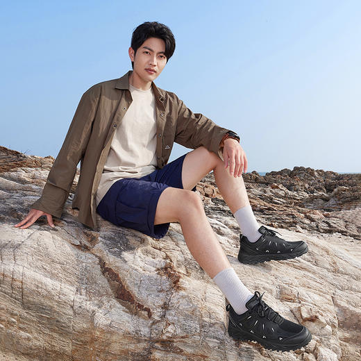 骆驼2025春夏新款透气缓震抓地耐撞轻盈耐磨休闲户外鞋男 G14S090603 商品图3