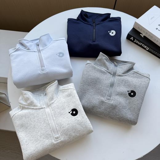 😎【RARMOELL拉慕儿儿童美式半拉链卫衣套装】最新官网在售款🔥有娃的都来抄作业啦❗️ 酷帅到爆💥儿童美式半拉链卫衣套装复古洋气又时髦～ 商品图5