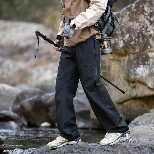 senlinjeepsd  森林吉普 山系冲锋户外休闲裤 防水 防风 防刮 男女同款ELXM99-2501 商品图2