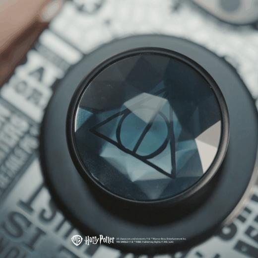 【哈利波特黑魔法】死亡圣器宝石·MagSafe圆啪嗒 MAGSAFE磁吸手机气囊支架 Round圆啪嗒系列 黑色 图腾 商品图4