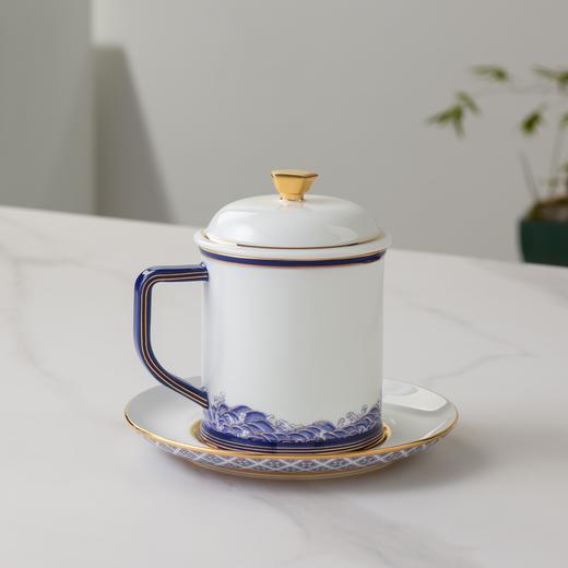 国瓷永丰源 先生瓷·四海升平3件套盖杯（海浪） 商品图2