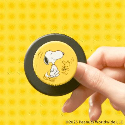 【史努比与朋友们】朋友全家福 POPCASE手机壳 MagSafe Popcase磁吸款 手机壳&圆啪嗒组合 黑色 Snoopy 卡通 iPhone 16/15/14 商品图4