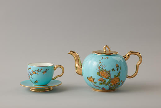 夫人瓷·西湖蓝17头咖啡具 商品图3