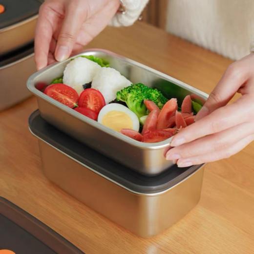 ✨出口欧美的【PONEL派能密封保鲜盒】❗️❗️❗️2大2小，可冷冻可加热！🧡密封性超好！ ✅600毫升直接🌸升级为1000毫升！ ✅1200毫升直接🌸升级为1500毫升！ 商品图3