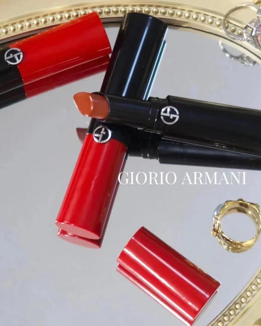 只有100支，阿玛尼权利唇膏202稀有小样1.4g‼️会成膜的绸光质地！非常经典的控场棕红好显白！浓郁氛围感，富贵千金色！ 商品图5