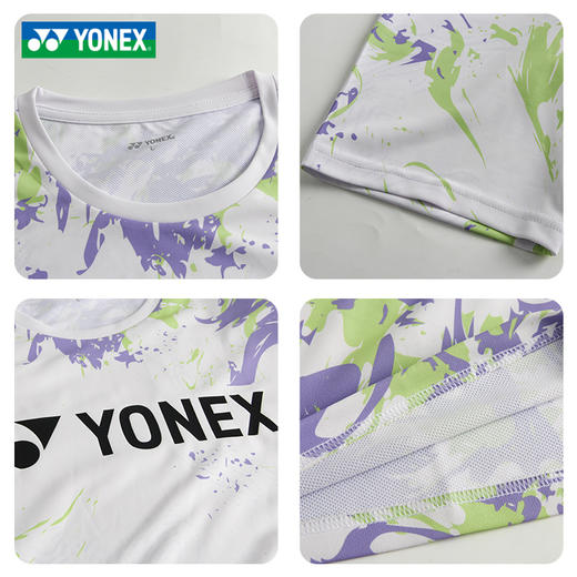 尤尼克斯YONEX网球服速干短袖羽毛球服 115145TCR/215145TCR男女款短袖 商品图2