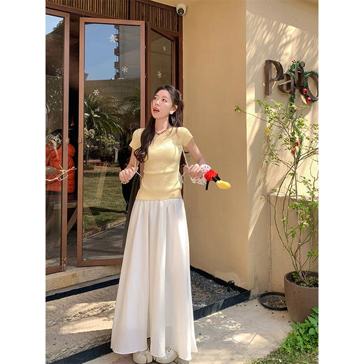 <曾小咸推荐>韩系针织T恤 商品图2