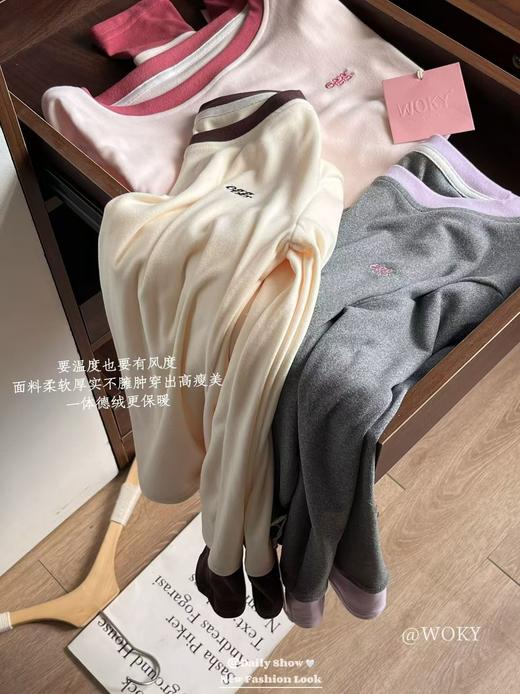 egg六色德绒春季打底衫 商品图4