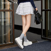 西遇厚底小白鞋女新款魔术贴百搭大头面包鞋白色增高板鞋V0356365 商品缩略图3