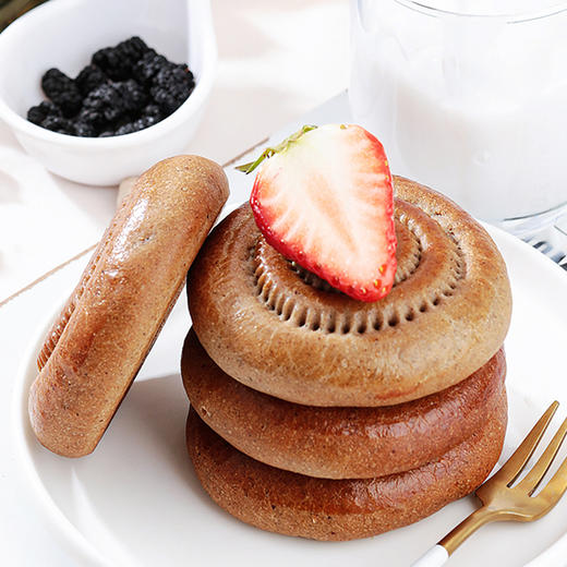 【五黑鹰嘴豆牛奶馕】新疆风味小馕饼！高膳食纤维，持久饱腹！鹰嘴豆+五黑食材的组合，营养低脂！掰一掰、泡一泡，美味信手拈来！【MS-J】 商品图1