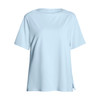 跃牌【倚窗听雨】系列 Athena瑜伽服女圆领裸感透气宽松短袖t恤运动健身罩衫上衣DA99 商品缩略图0