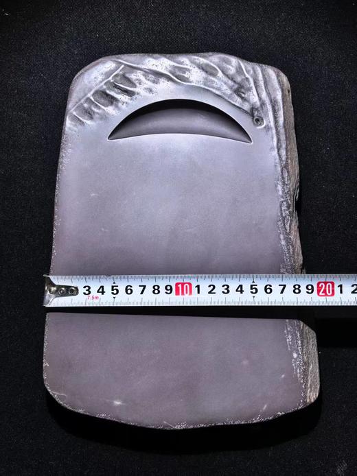 伦少国「纯净」端砚·坑仔岩 纯手工原石雕刻砚台 商品图5