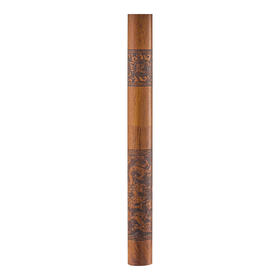 雅集茶具花梨茶刀（大号17*1.8cm-双龙戏珠款）