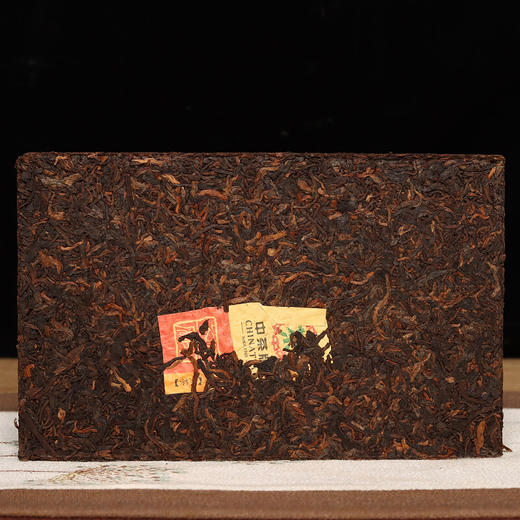 2019年中茶牌典藏普洱茶砖1973熟茶砖500克 商品图3