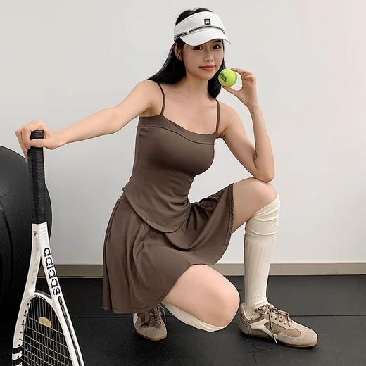 跃牌【禅语梵心】细带美背运动背心女双层外穿健身瑜伽内衣舒适普拉提健身文胸春夏WX5148 商品图2