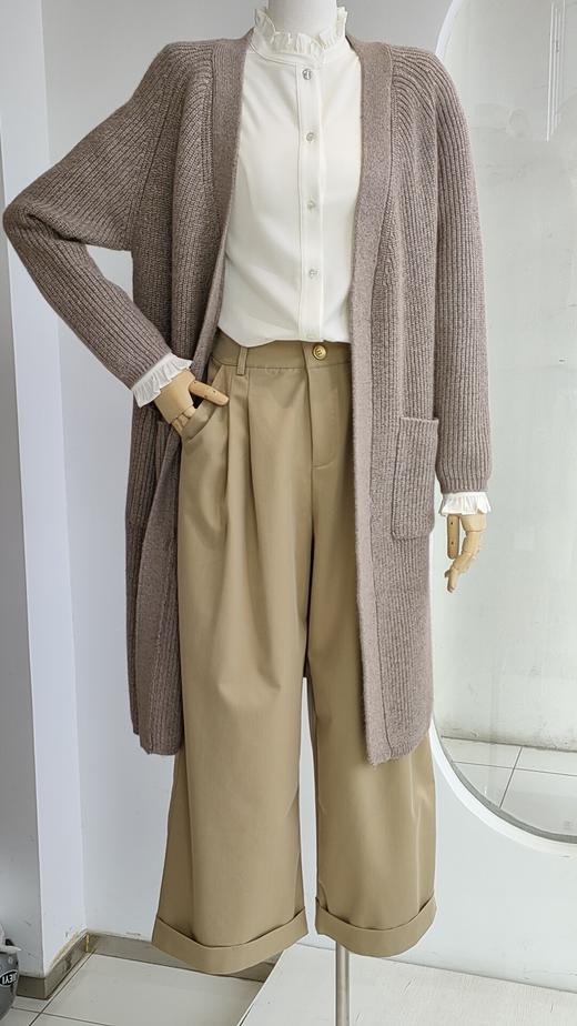 502663天丝棉翻边裤 商品图4