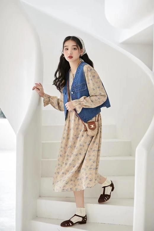 L.Fleuri 马甲碎花连衣裙套装 15911 商品图2