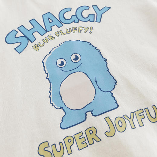 马克珍妮男童萌趣毛怪短袖T恤 宝宝纯棉上衣2025年夏装新款550805 商品图4