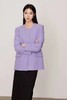 ANSUABEL 紫色ins风圆领时髦简约外套 17676 商品缩略图2