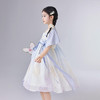 笛莎Deesha 童装女童连衣裙2025夏新款女童气质披肩汉服 商品缩略图1