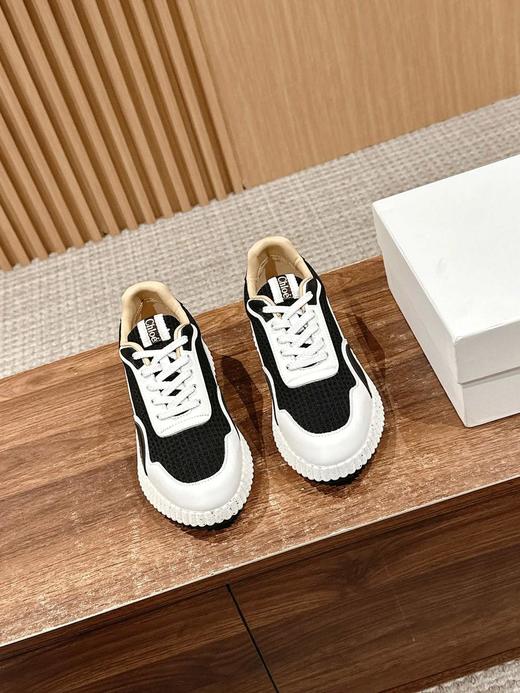 蔻依新款Nama休闲运动鞋百搭小白鞋跟高5cm（HC） 商品图5