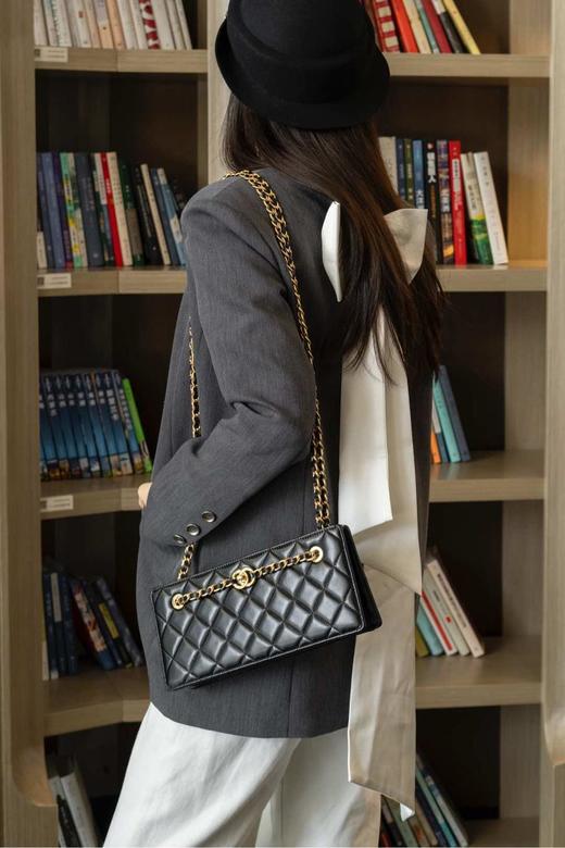 香奈儿24k走秀款复古晚宴包黑色（HH）） 商品图6