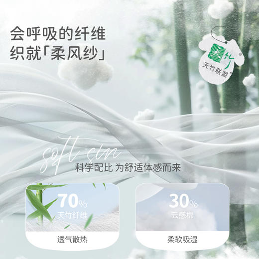 【2025年春夏新品 】i-baby/英伦宝贝&outlast泡泡玛特四层纱布恒温分腿睡袋春夏防踢被 商品图3