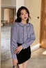 amadella 早春复古娃娃领格纹衬衫 15819 商品缩略图0