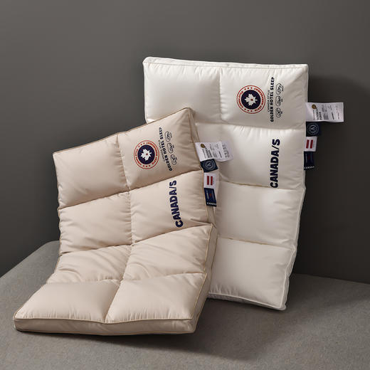 【品牌直发】加倍生活 纯棉大豆多维护颈枕/蓬松立体枕  纯棉面料 大豆纤维填充 商品图6