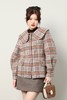 Stay2Weeks 娃娃领格纹廓形短外套 17726 商品缩略图0